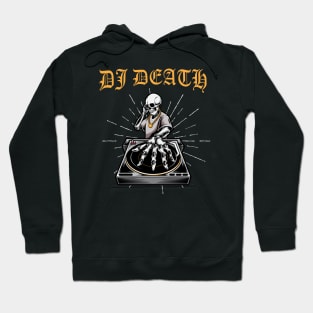 DJ Death Skull Vinyl Hoodie